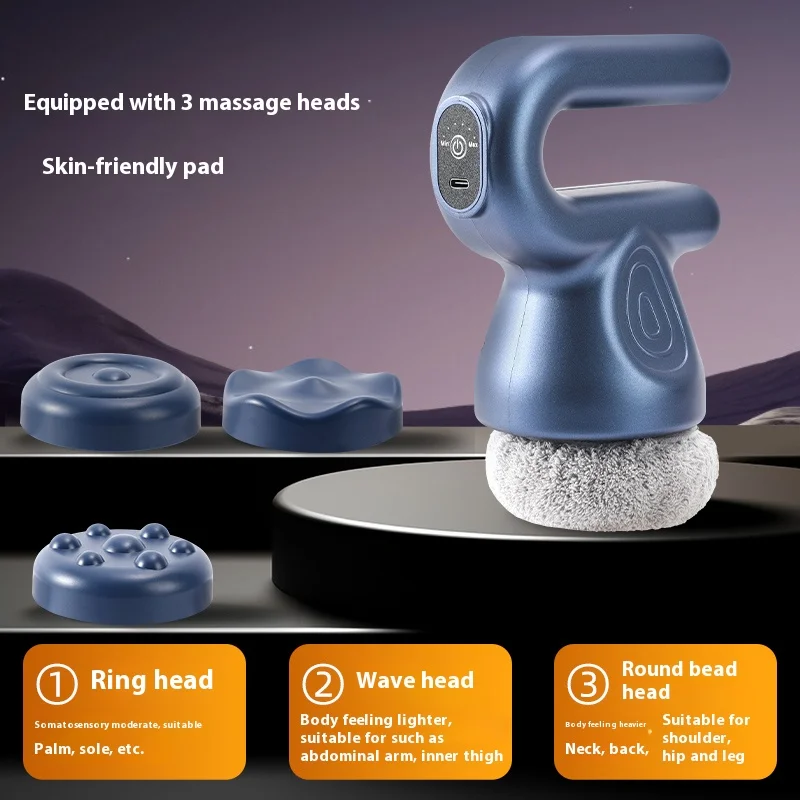 Home vibration massager fat pusher massager fascia gun lifting and firming cross-border body beauty instrument