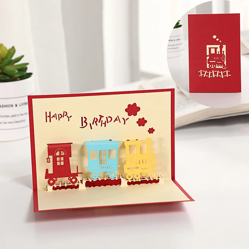 3D Pop UP Greeting Card for Wife and Girlfriend Valentine's Day Anniversary Wedding Invitation Thank You