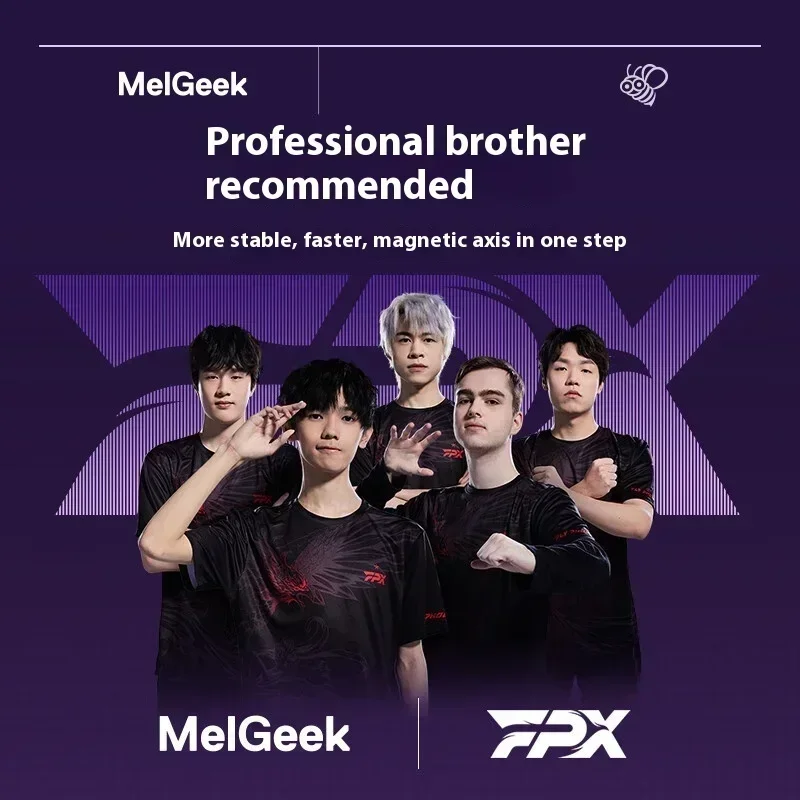 MelGeek Made68 마그네틱 스위치 기계식 키보드, 유선 E-스포츠, RGB 핫 스왑, RT 게이밍 키보드, 게임용 맞춤형 키보드