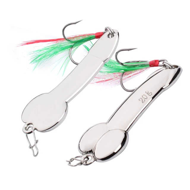 Vib Metal Fishing Lure Spoon, Artificial Bait Tackle