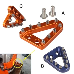 Rear Foot Brake Pedal Lever Step Tip Plate For KTM EXC EXCF SX SXF XC XCF XCW XCFW For Husqvarna TC FC TX FX MX Motocross