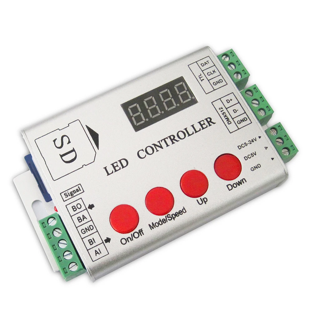 Description Picture 5 of itemDC5-12V LED Controller 2048Pixels For WS2801 WS2811 WS2812B 2048 LED Strip Light