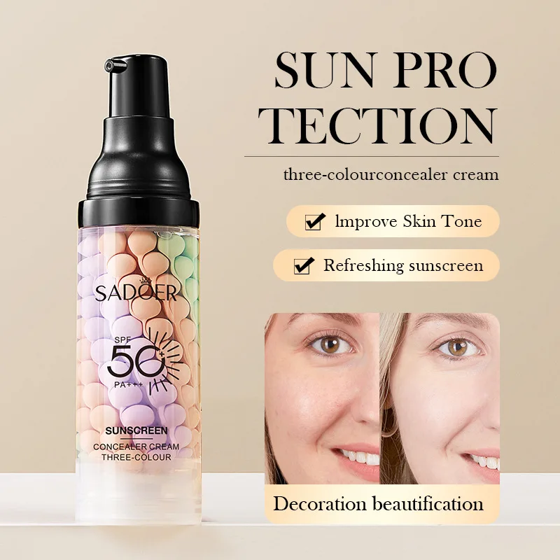 

40ml Makeup Primer Moisturizing Isolation Cream Invisible Pores Facial Base Brighten Correcting Skin Tone Refreshing Cosmetics