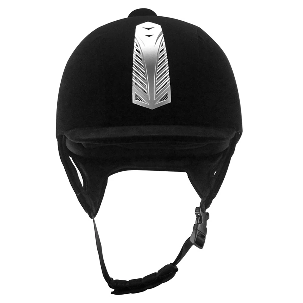 Casco equestre cappello da equitazione in velluto caschi sportivi con certificazione Ce per uomo donna bambini equestre-equipaggiamento protettivo