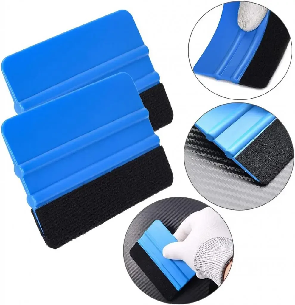 6PCS Small Scraper For Car Window Film Car Vinyl Wrap Tool Kit Glass Cleaning Can Be Used For Mobile Phone Film Accessories