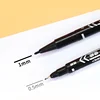 3 Pcs/Set CD-R DVD-R Media Disc Double Head Marker Pen Writing Student marker Pen School office Stationery Supplies 3