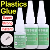 Transparent Super Glue Extra Strong ABS PVC Plastics Instant Contact Vinyl Adhesive Fast Cyanoacrylate 502 Metal Silicone Bond 1