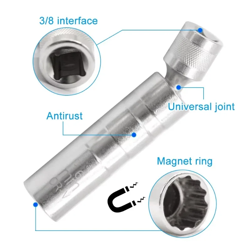 Spark Tool Socket 14mm 16mm for Car Repair