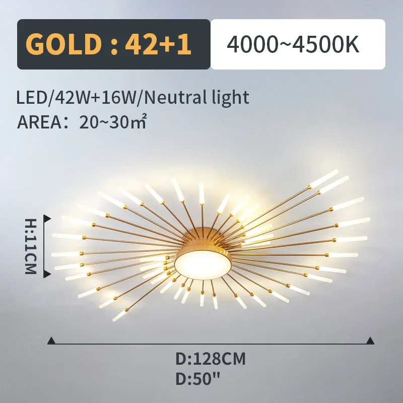 Golden 42x1 lights