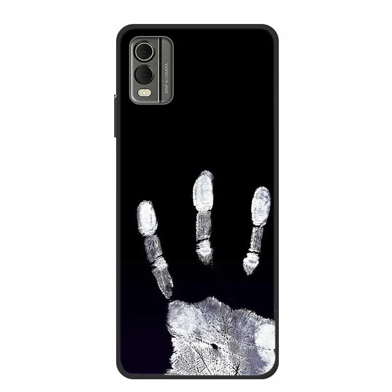 Luxury TPU Soft Silicone Back Cover with Lovely Floral Design - Shockproof Phone Protector