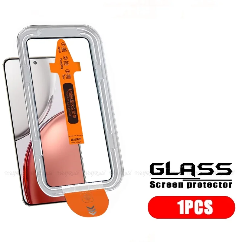 1/2/3/4 pezzi di protezione per lo schermo in vetro 9H HD per Honor Magic 8 Lite, facile installazione, senza polvere