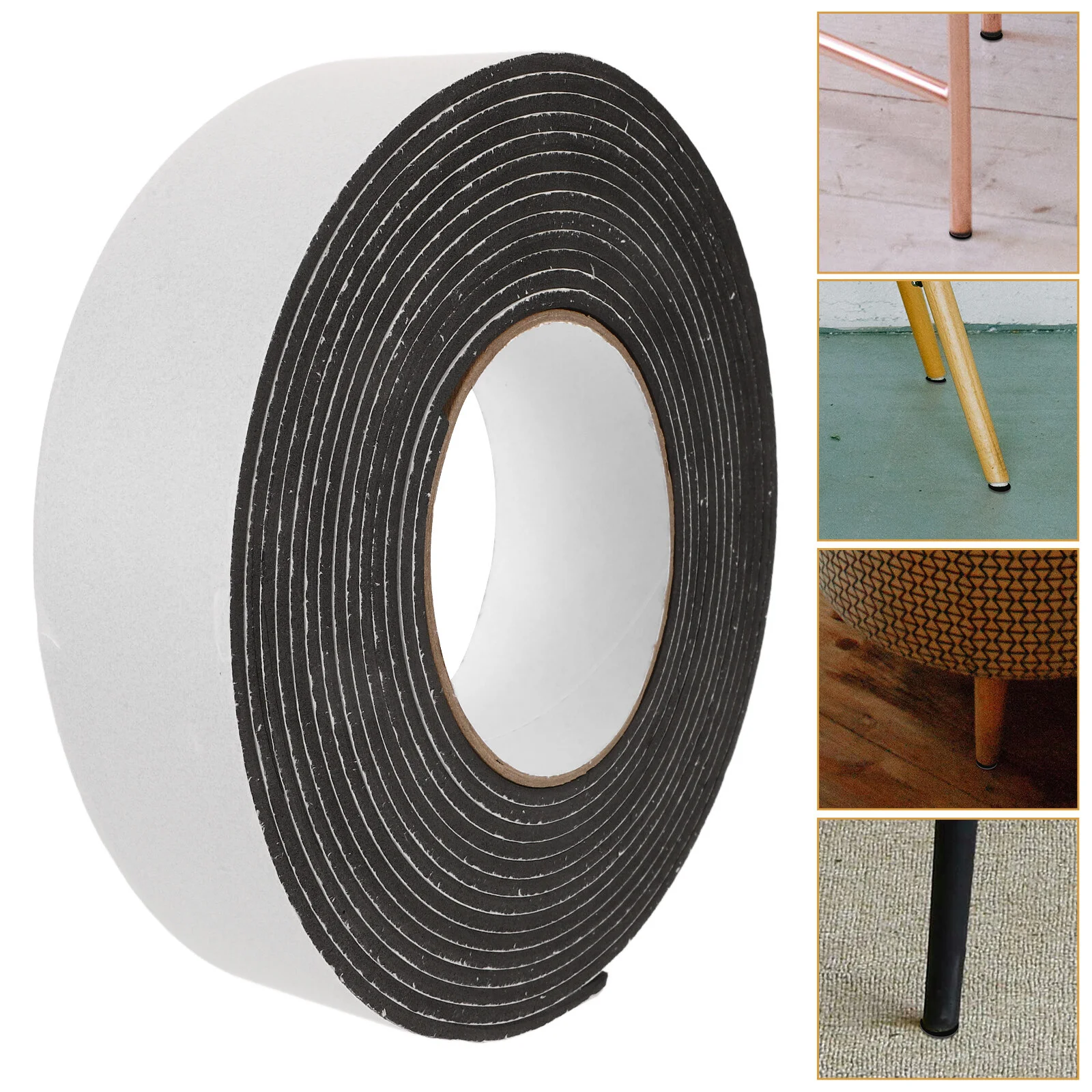 Protection Pad Foams Strips with Adhesive Backing Furniture Pads Anti-skid Mats for Floor Flooring Protector