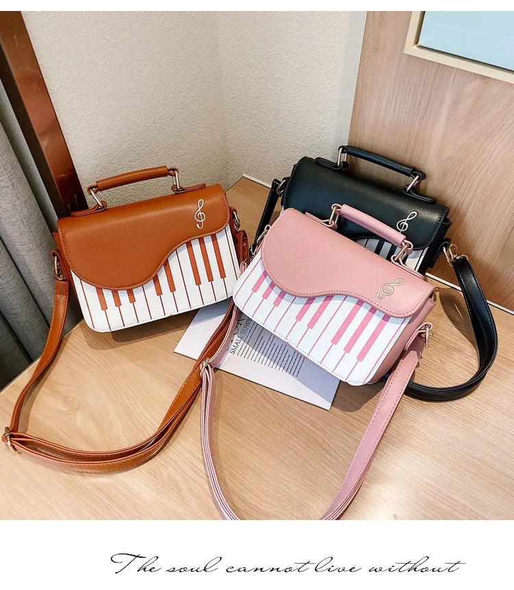 moda coreana, design piano, bolsas de ombro,