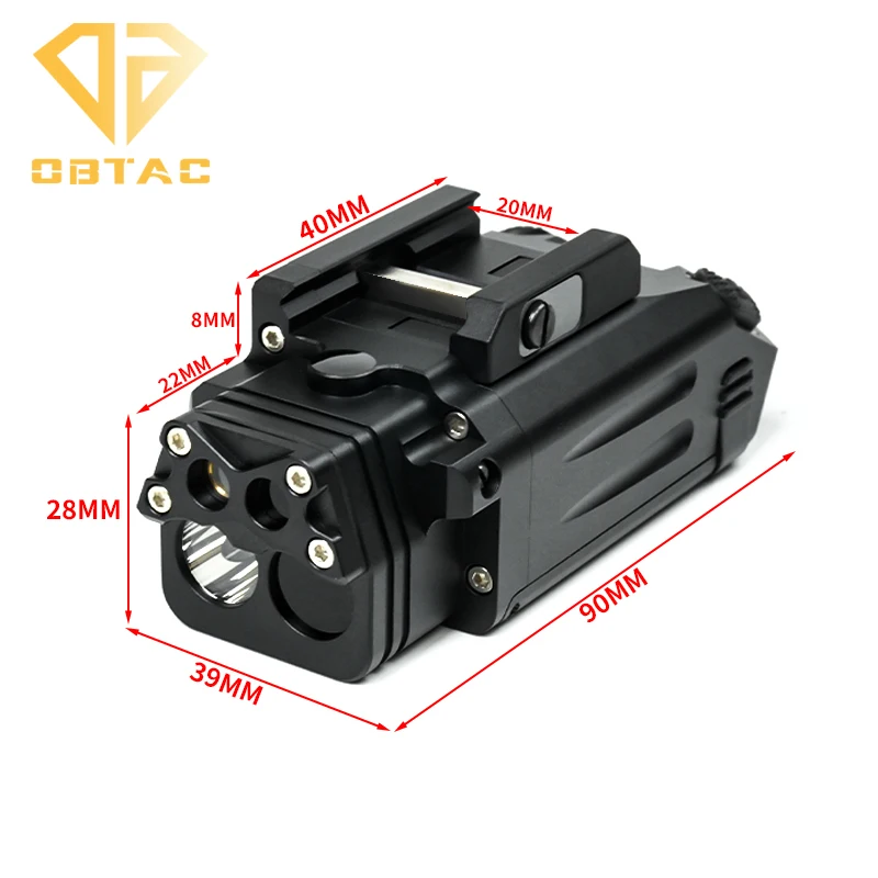 SBAL DBAL PL Visible IR Illuminator LED Weapon Light Tactical IR Flashlight LED Strobe/Constant Scout Light For 20 MM Rail