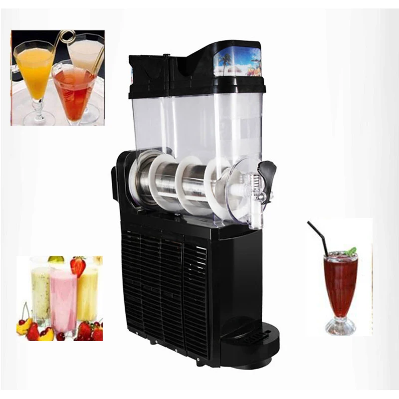 

PBOBP Commercial Slushie Machine Slush Maker Frozen Drink Dispenser Ice-Cool Juice Smoothie Granita Vending Machine