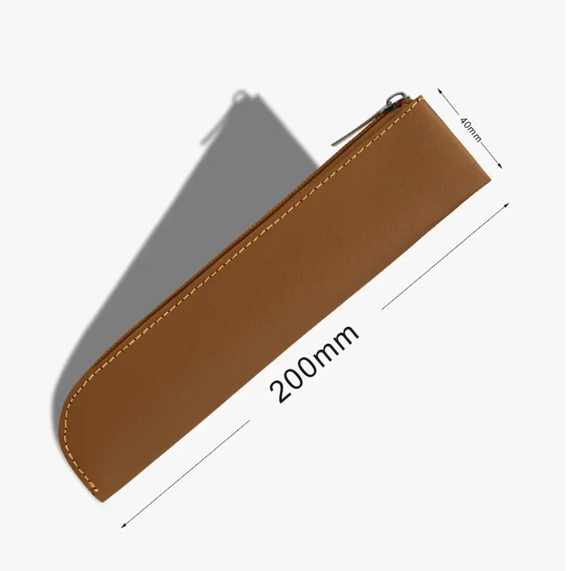 Estuche De Lápices Pequeño De Cuero Azul Para Niñas Y Niños. | Cuotas