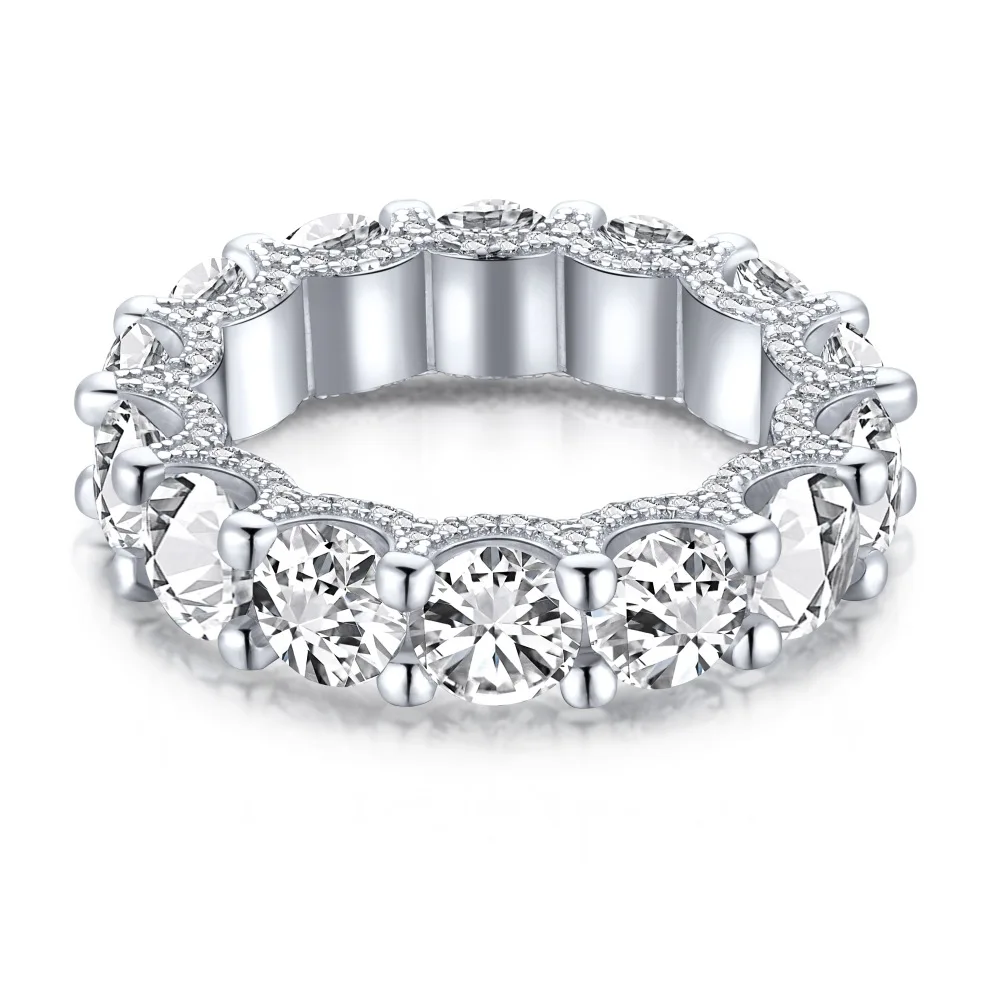 

Серебряное кольцо S925, большое кольцо с бриллиантами, модное Универсальное кольцо, ювелирные изделия