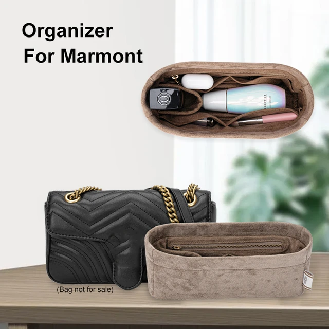 Gucci Marmont Large Shoulder Bag Organizer Insert, Classic Model Purse  Organizer