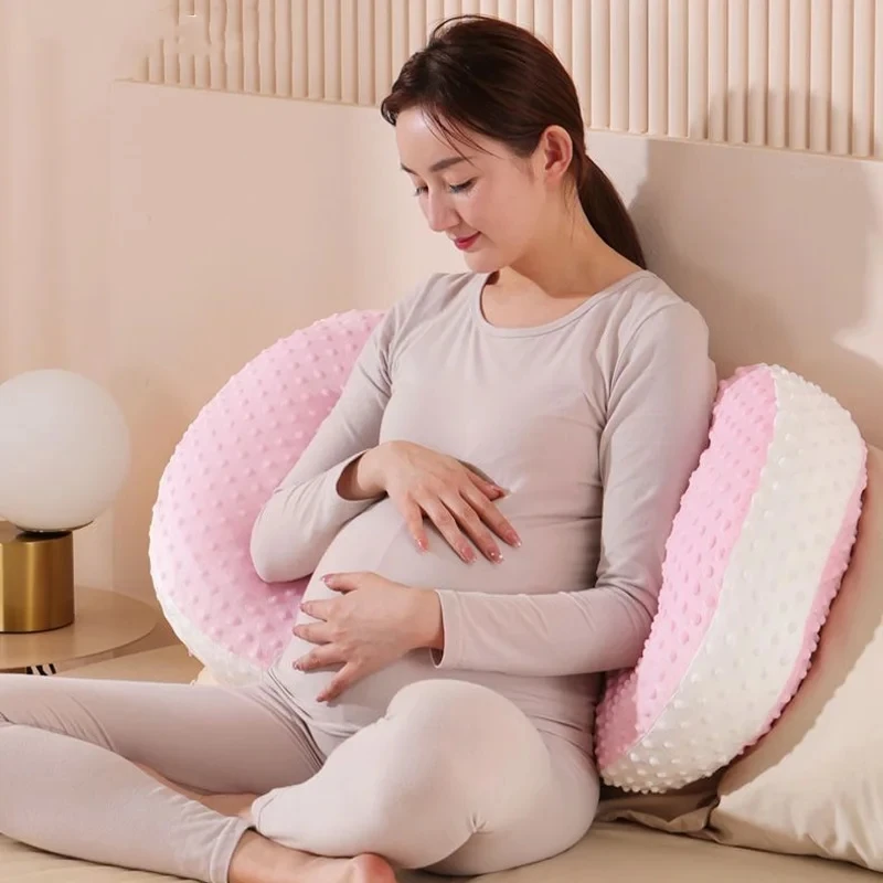 Pregnancy Pillow Pregnant Women's Side Sleeping Belly Pillow Multifunctional Maternity Waist Protection Pillow Adjustable Width Pregnancy