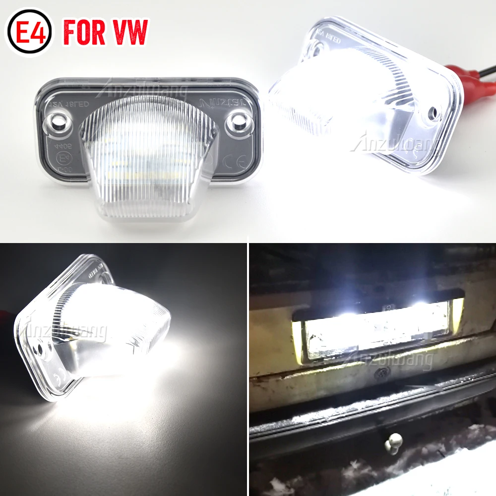 Per Vw T4 Transporter Syncro Tr Passat B5 B6 Caddy Jetta/Syncro Touran Transporter Nessun Errore Led Number Lamp Luce Targa