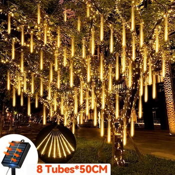 Solar Meteor Shower Lights 1