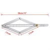 1 Pc Stainless Steel Protractor Corner Angle Finder Ceiling Artifact Tool Square Protractor Carpentry Building Measuring Tools 2