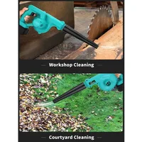 Electric Air Blower Garden Cordless  Vacuum Cleaner Dust Computer Collector Handheld Power Tools For Makita Battery 2