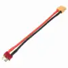 14AWG XT60 Female to Deans T-Plug Male Adapter Connector Cable for Lipo Battery RC Quadcopter FPV Car Boat Drone 3