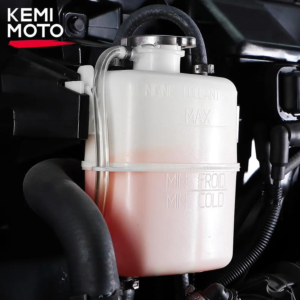 KEMIMOTO Coolant Reservoir Tank UTV for Can-am Maverick Sport Trail Maverick X3 Max Turbo RR Commander Defender Traxter Spyder