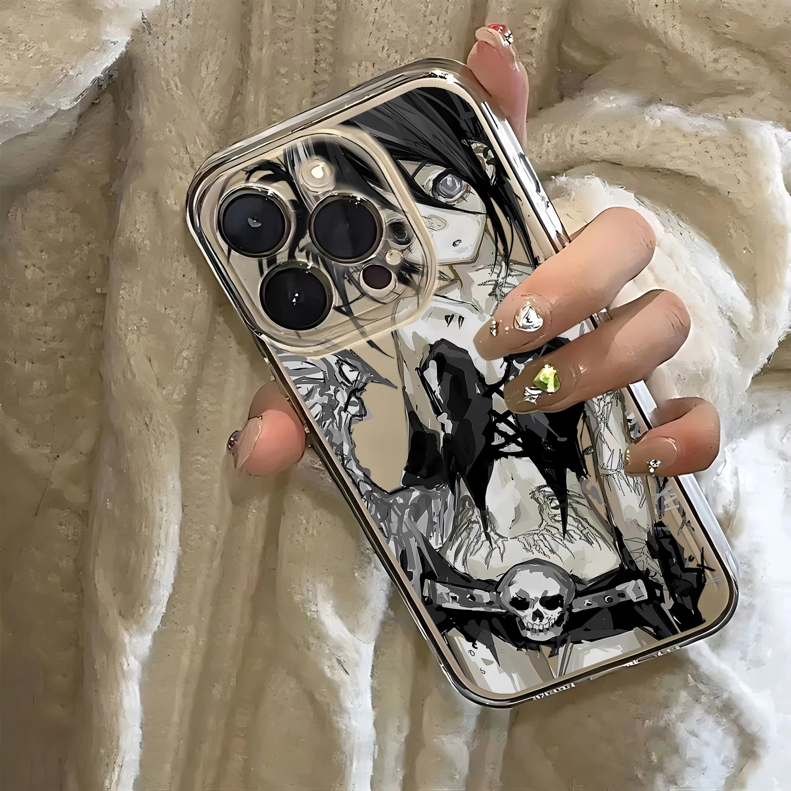 Trendy Y2K Girl Clear Soft TPU Phone Case