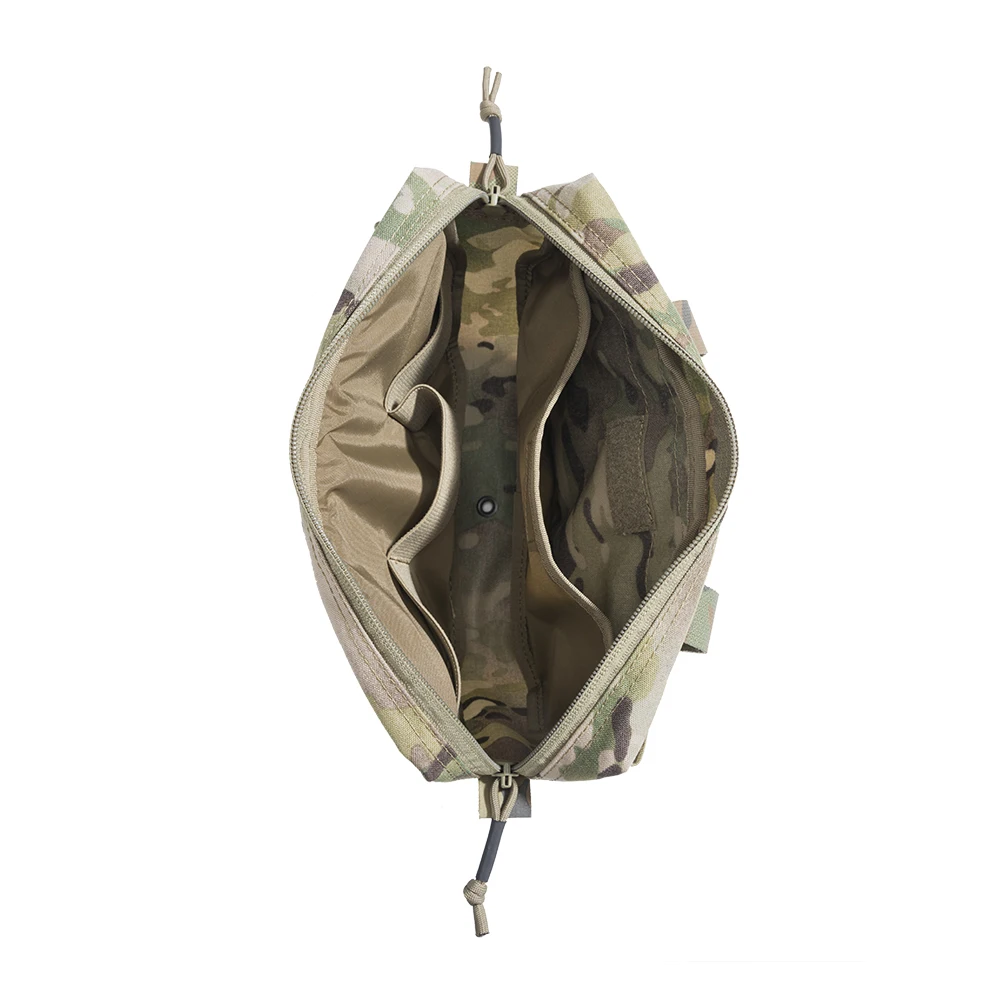 Double Layer Outdoor EDC Pack Men Tactical Molle Waist Pouch Nylon Vest Hang Pouch Fanny Pack Camping Hunting Accessories Bags 5