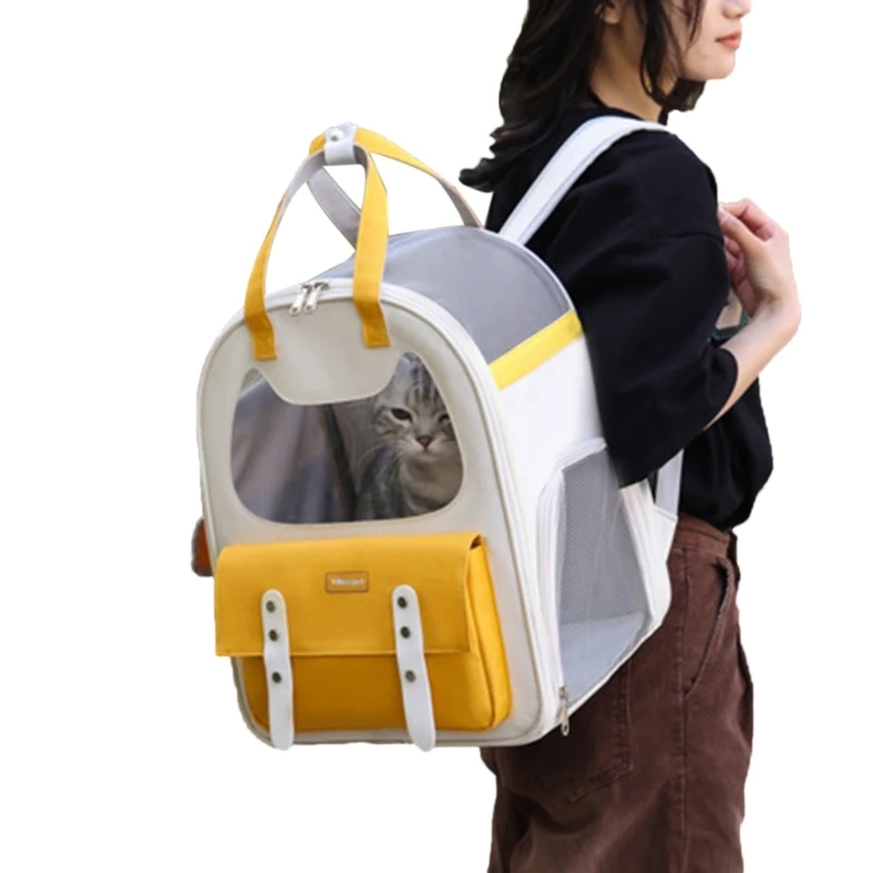 Dog Cage Four Season Cat Travel Bag Portable Backpacks