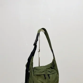 일본 나일론 여행 숄더백, 대학생 십대 슬링백, 메신저 백, 캐주얼 스쿨 크로스백, 스트리트웨어 스타일