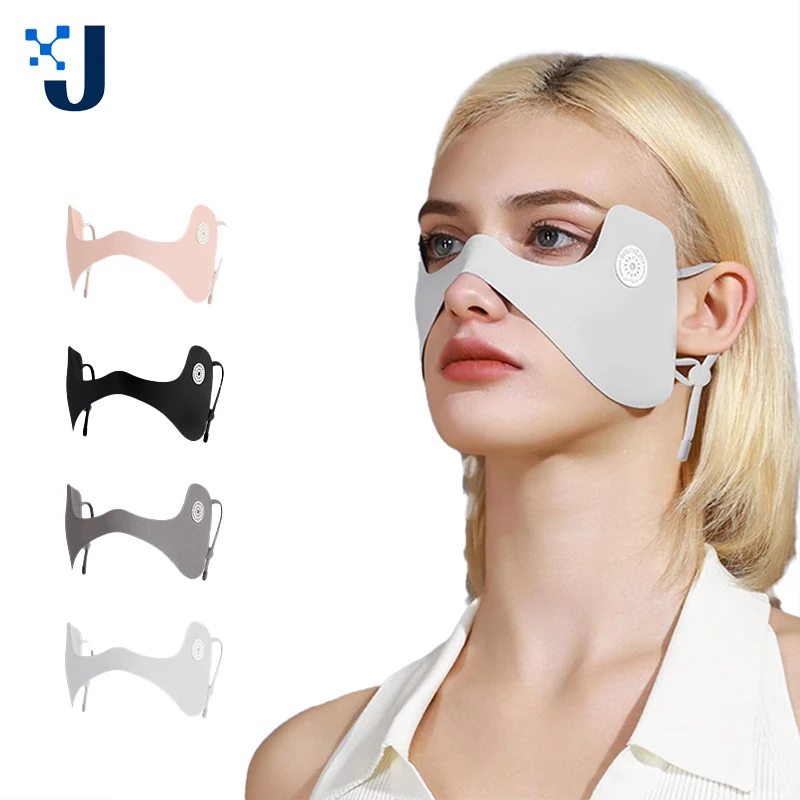 

Eye Protection Sunscreen Mask Eye Patches Breathable Adjustable Face Mask Summer New Anti-UV Sun Protection Sunscreen