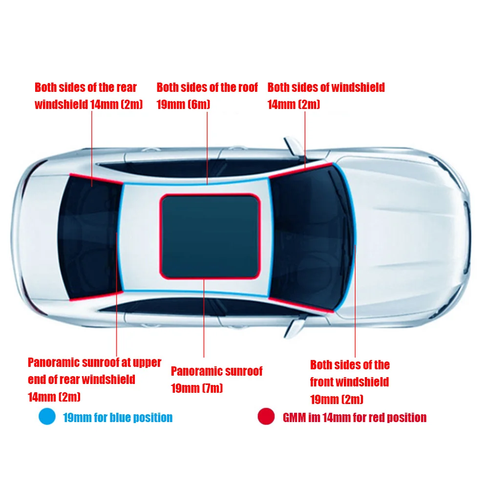 Rubber Car Window Edge Seal Strip Black Waterproof