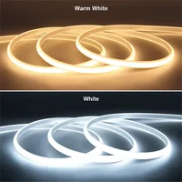 220v Led Ribbon Adhesive High Brightness COB Led Strip for Room Waterproof Led Strip Flexible Ribbon for Outdoor Garden Lighting 2