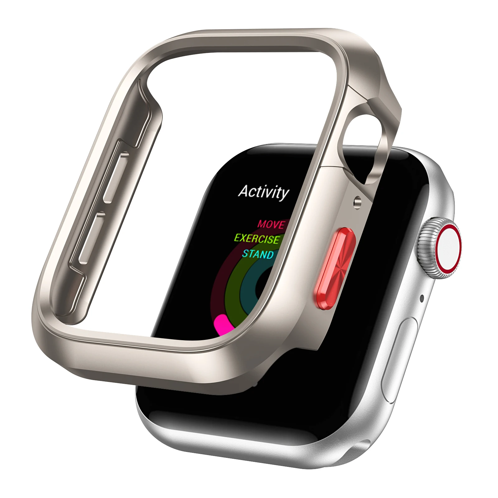 Durable Protective Frame Bumper Cover for Apple Watch - Unisex Watch Case