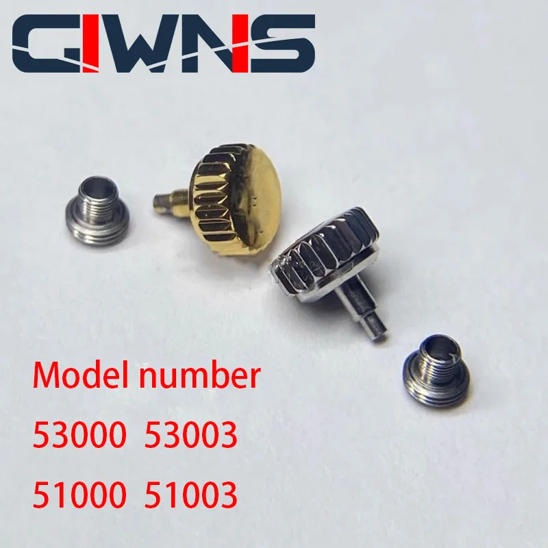 Per Tudor Glamour Series Women'S 51000/51003/53000/53003 Watch Head Handle Crown Rod Gold Silver Repair Tools Accessori