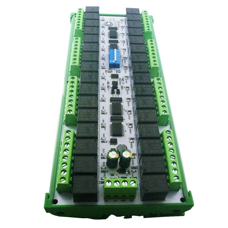 

Простой в установке 20 А, коробка DIN-рейки, параметры настройки переключателя DIP, 32 канала, модуль реле Modbus RTU RS485 RYR432D