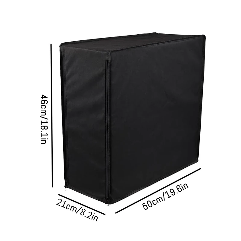 Pc Bilgisayar Toz Kapağı Su Geçirmez Masaüstü Bilgisayar Ana Bilgisayarı Ağır Hizmet Orta Kule Koruyucu Kapak Fermuarlı Tam Koruyucu Kapak