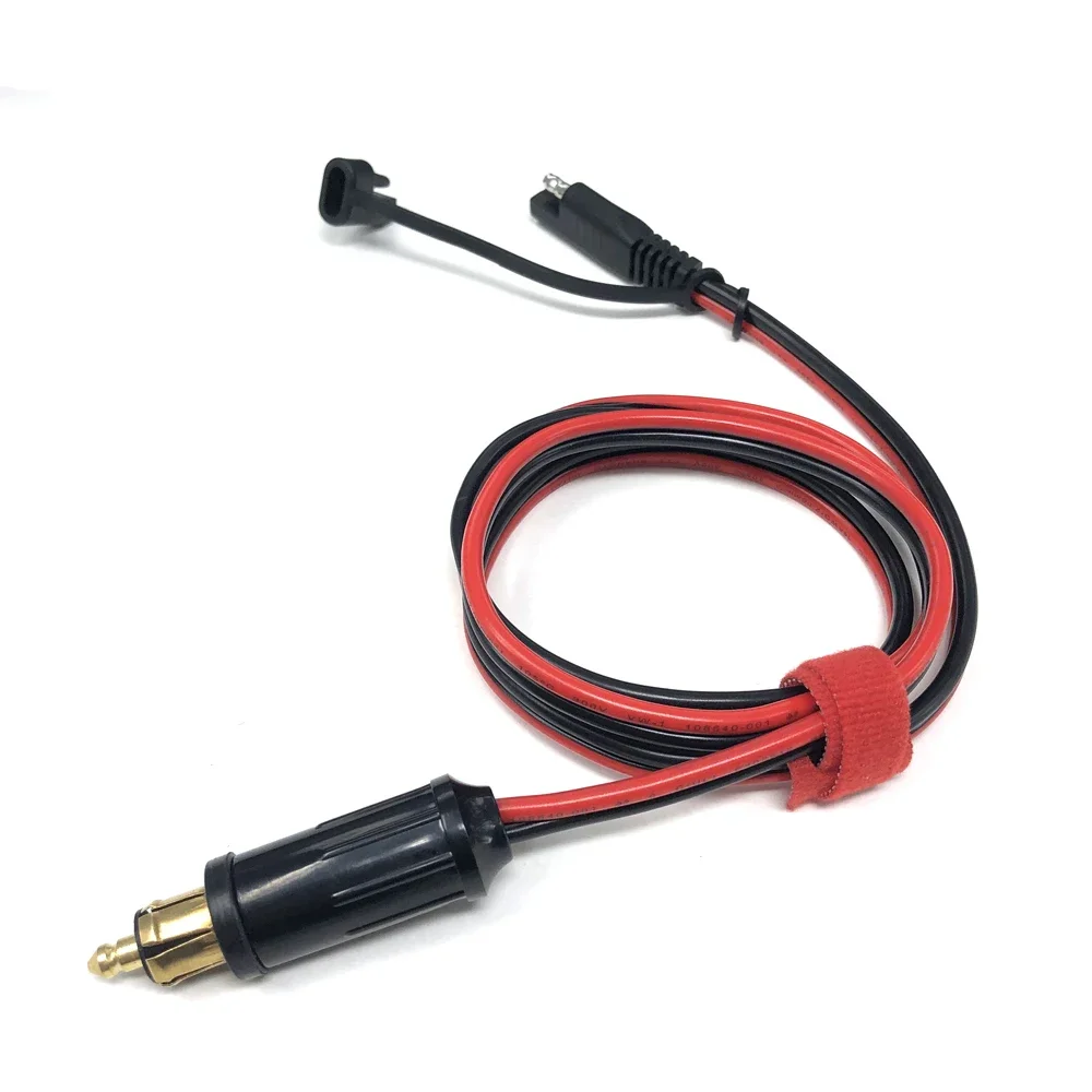 DIY 14AWG Heavy Duty Harness Quick Disconnect Plug SAE to DIN Hella Socket 90cm for BMW Motorcycles