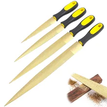 

Woodworking Rasp Steel File Wood Metal DIY Crafting Polishing Flat Semicircle Double Sided Rasp 12 Inch Rasp