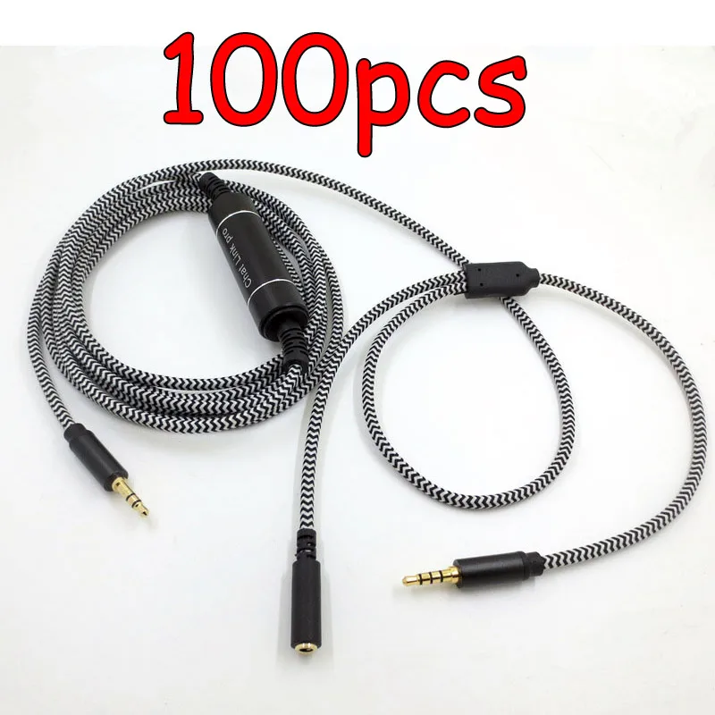 

100pcs 260cm Chat Link Audio Cable with in-line Isolator for Elgato HD60 S+ HD60 Pro Capture Card Replacement Line for NS PS5