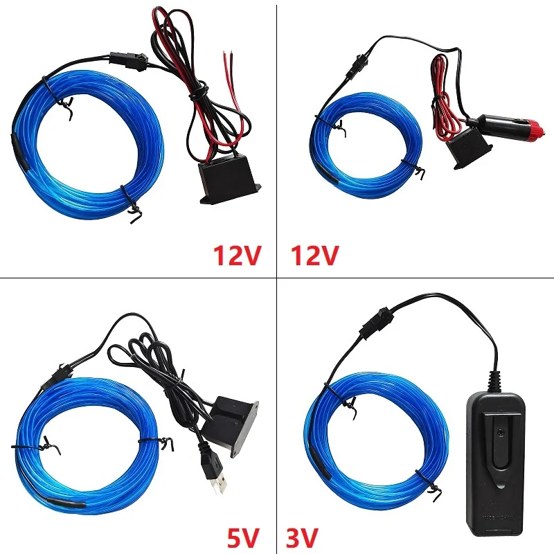 Neon EL Glow Wire Rope 6