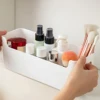 WORTHBUY Bathroom Organizer Shelf Wall Mounted Cosmetic Skincare Storage Rack Multifunctional Cabinet Makeup Storage Holder 6