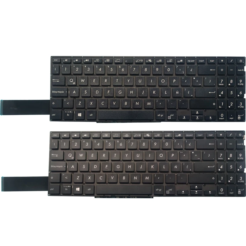 Nova Latina la Teclado do Laptop Teclado para Asus Mars15 X571 X571g X571gt X571gd X571u X571f K571 K571gt F571 F571g F571gt Vx60gt Vx60g