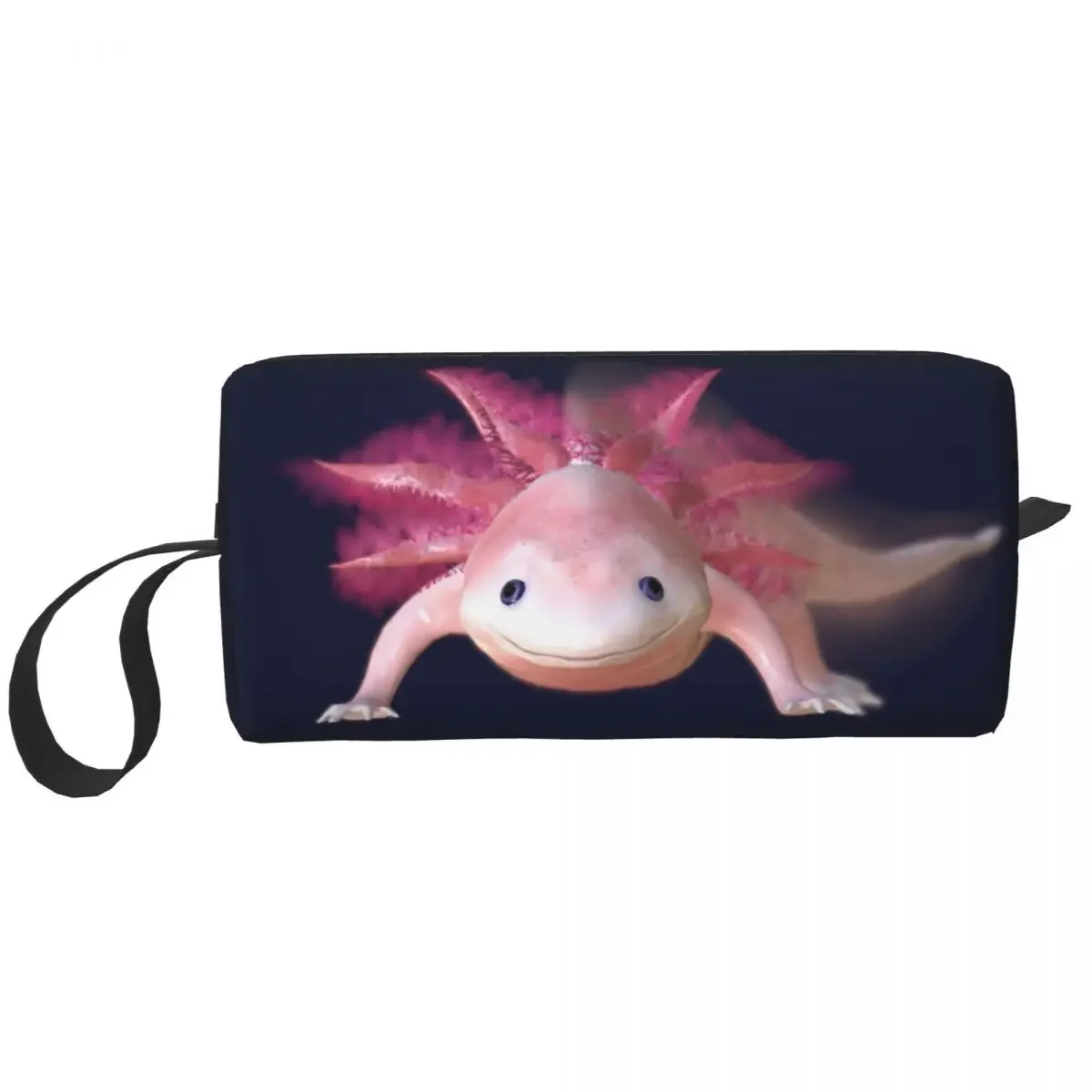 

Сумка Axolotl для женских туалетных принадлежностей, саламандра, органайзер для косметики с животными, дамская сумочка для хранения косметики, семейная коробка