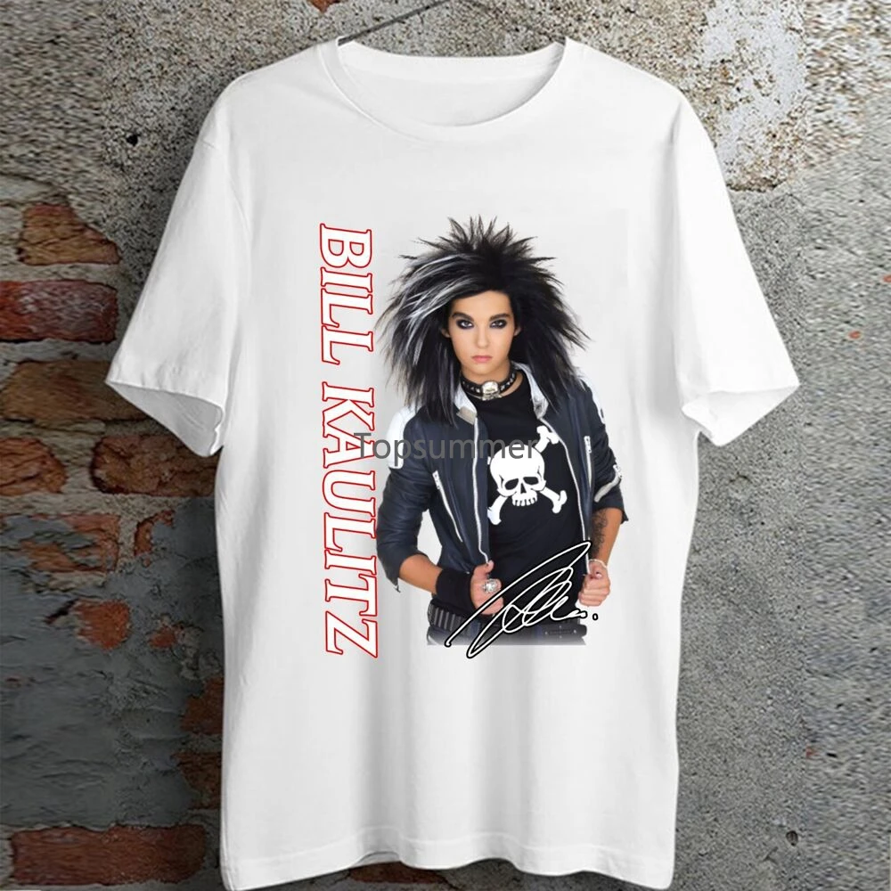 

Rare Bill Kaulitz Tokio Hotel Band Shirt Hot Unisex All Size Tee C779