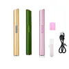 Portable Mini Pink Electric Eyebrow Trimming Hair Remover For Women Body Facial Shaver Hair Blade Razor Epilator USB Rechargable 1