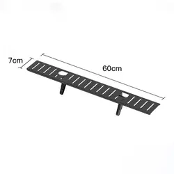 Universal TV Top Shelf Organizer and Display Stand for Home or Office Storage (60x7cm)